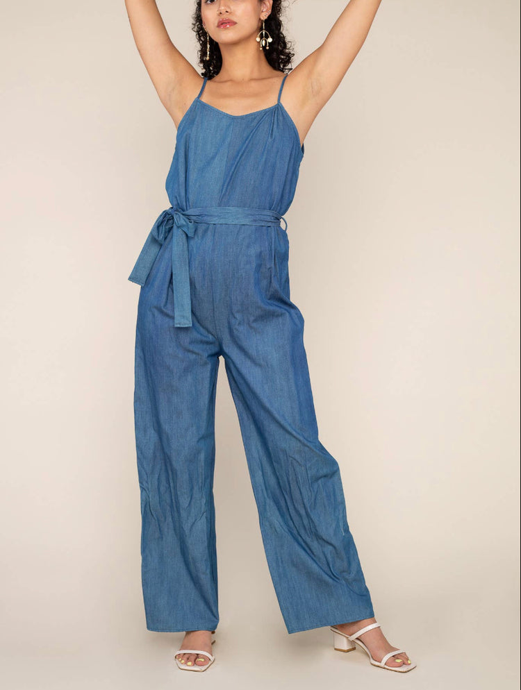 Soft Jean Jumpsuit