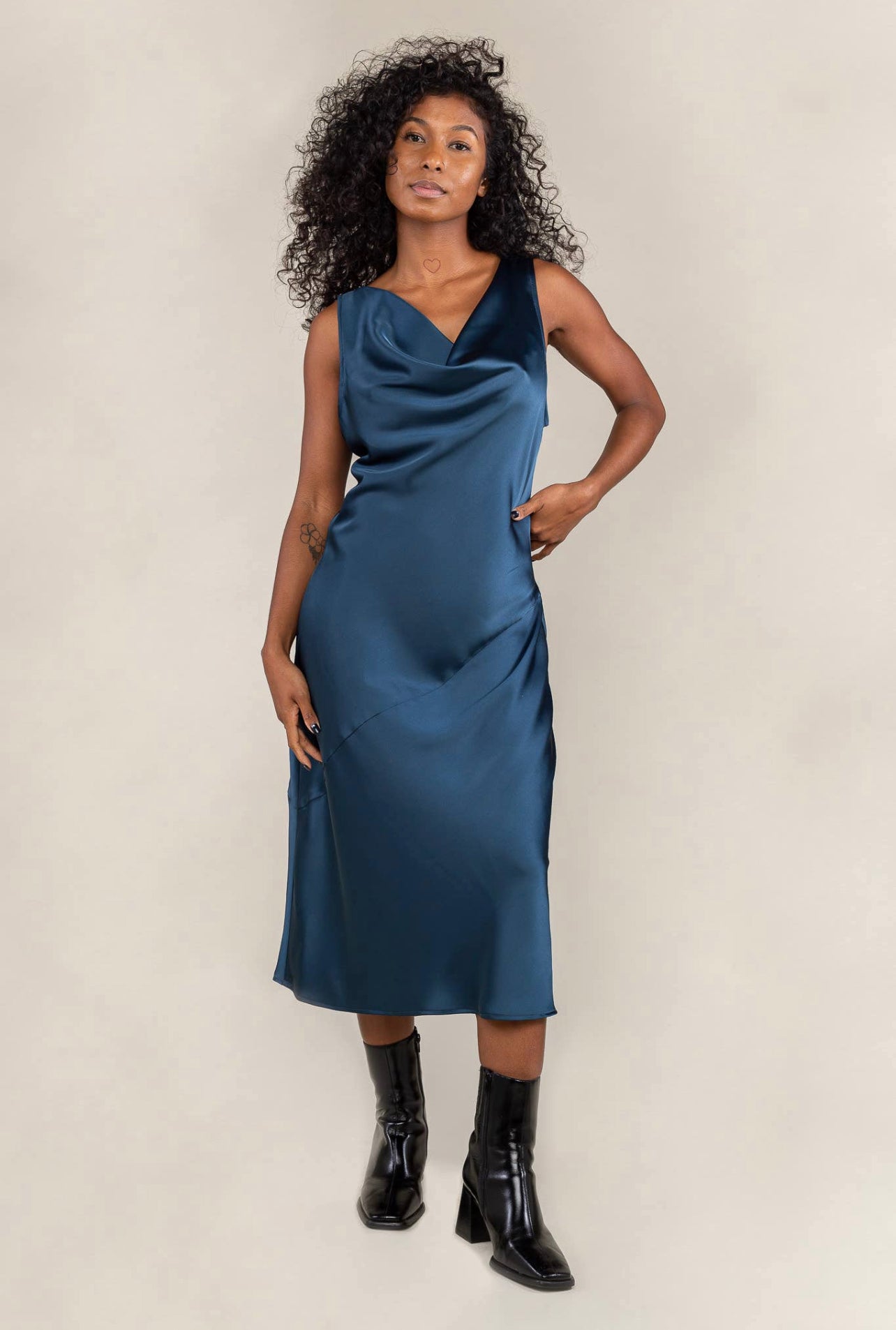 Navy Slip Dress – Vaughn Shay Apparel