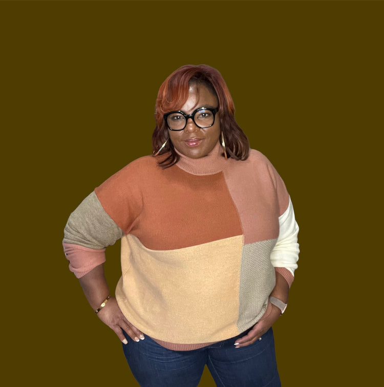 Colorblock Sweater