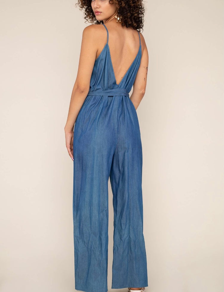 Soft Jean Jumpsuit